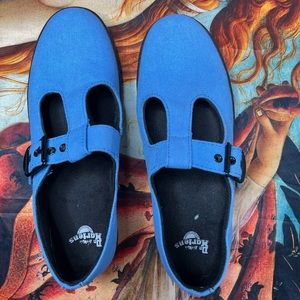 Dr. Marten Blue Canvas Mary Jane’s SIZE 8